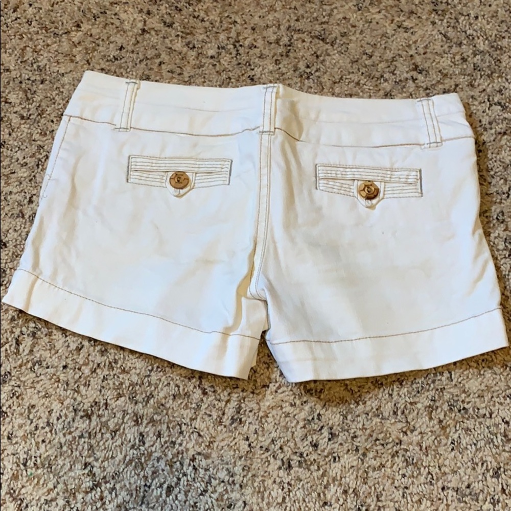 White Shorts